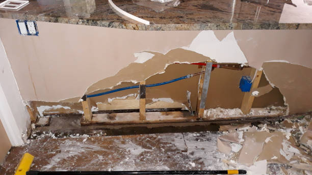 Best Flooded house restoration  in Cornish, ME